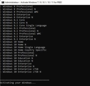 Windows Activator